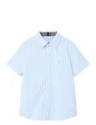 Nkmnewsa Ss Shirt Noos Tops Shirts Short-sleeved Shirts Blue Name It