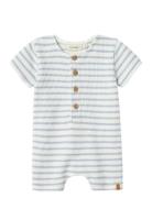 Nbmtadeo Ss Loose Suit Lil Bodysuits Short-sleeved Blue Lil'Atelier