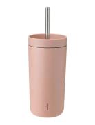 To Go Sip Termokop Med Sugerør 0.4 L. Heather Home Tableware Cups & Mu...