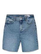 Vmcleo Hr Long Dnm Shorts Mix Noos Bottoms Shorts Denim Shorts Blue Ve...