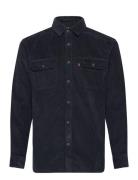 Jackson Worker Jet Black Cordu Tops Shirts Denim Shirts Black Levi's®