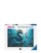 Enchanted Depths Dragon Mermaid 1000P Toys Puzzles And Games Puzzles C...