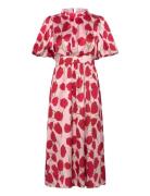Ruth Dress Knælang Kjole Red Noella