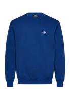 Standard Crew Logo Sweat Fav Tops Sweatshirts & Hoodies Sweatshirts Bl...