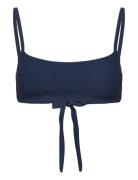 Textured Bikini Top Swimwear Bikinis Bikini Tops Bandeau Bikinitops Na...