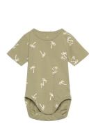 Tnsbotto S_S Body Bodies Short-sleeved Green The New