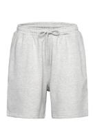 Relaxed Terry Shorts Bottoms Shorts Sweat Shorts Grey Weekday