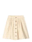 Blooming Skirt Dresses & Skirts Skirts Short Skirts Cream Fliink