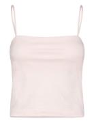 Singlet Tops T-shirts & Tops Sleeveless Pink Gina Tricot