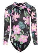 Shadow Floral Sie Badedragt Badetøj Black Roxy