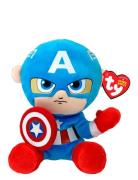 Captain America - Soft Reg Toys Soft Toys Stuffed Toys Multi/patterned...