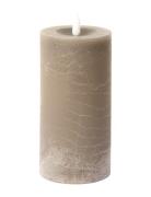 Rustic Finish Led Pillar Candle Home Decoration Candles Led Candles Gr...
