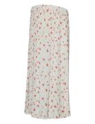 Mlora Wo Midi Skirt Hw Skirts Knee-length & Midi Skirts White Mamalici...