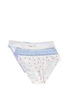 Johnnie - 3 Slips Trusser, Tanga Briefs Blue Etam