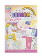 Colouring & Activity Book A4 Unicorn, 64 Pages Toys Creativity Drawing...
