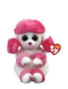 Heartly - Pink/White Poodle Belly Reg Toys Soft Toys Stuffed Animals P...