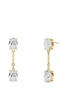 Misty Earrings S Gold Ørestickere Smykker Gold Edblad