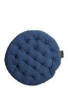 Pepper Seat Cushion Home Textiles Seat Pads Navy LINUM
