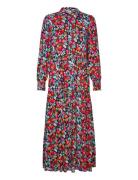Yasalira Ls Long Dress S. Maxikjole Festkjole Red YAS