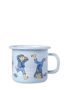 Enamel Mug Emil Home Meal Time Cups & Mugs Cups Blue Emil I Lönneberga