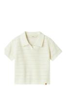 Nmmglivo Ss Knit Polo Lil Tops T-shirts Polo Shirts Short-sleeved Polo...