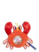 Crab Rattle - Les Aventures De Paulie Toys Baby Toys Rattles Red Mouli...