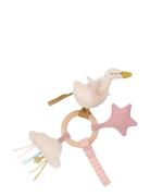 Ring Rattle - Swan - Wood - La Petite Ecole De Danse Toys Baby Toys Ra...
