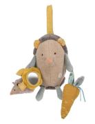 Activity Rattle - Hedgehog - Trois Petits Lapins Toys Baby Toys Rattle...