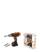 Smoby Black+Decker Electronic Drill Toys Role Play Toy Tools Multi/pat...