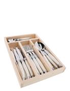 Bestiksæt 24 Stk Laguiole Home Tableware Cutlery Cutlery Set Jean Dubo...