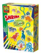 Shrink Foil - Dinosaur Keychains Toys Creativity Drawing & Crafts Craf...