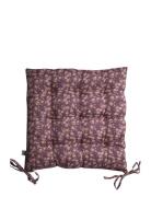 Box Cushion-Ethnic Home Textiles Seat Pads Purple Au Maison