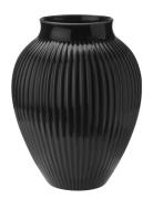 Knabstrup Vas Ripple Home Decoration Vases Big Vases Black Knabstrup K...