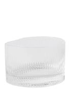 Glass Ripe Low Home Decoration Vases Grey Muubs