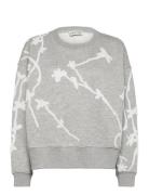 Pawi Tops Sweatshirts & Hoodies Sweatshirts Grey Munthe