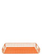 Lift Tray Home Tableware Dining & Table Accessories Trays Orange Mette...