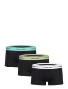 Low Rise Trunk 3Pk Boxershorts Black Calvin Klein