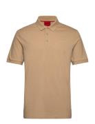 Donos222 Designers Polos Short-sleeved Beige HUGO