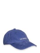 Logo Baseball Cap Accessories Headwear Caps Blue HAN Kjøbenhavn
