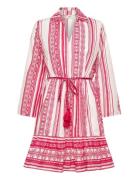 Jdyanna 7/8 Dress Wvn Noos Knælang Kjole Pink JDY