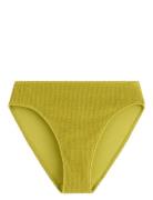 Brief Bikini High Hanna Crepe Swimwear Bikinis Bikini Bottoms High Wai...