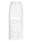 Cmnotra-Skirt Skirts Knee-length & Midi Skirts White Copenhagen Muse
