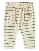 Nbmgeo Lim Loose Pant Lil Bottoms Trousers Cream Lil'Atelier