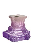 Rocky Baroque Ljusstake Lila Dis 95Mm Home Decoration Candlesticks & L...