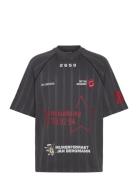 Sponsored Football Jersey Ss Tops T-Kortærmet Skjorte Black HAN Kjøben...