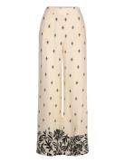 Jdymaggie Life Mw Wide Pant Wvn Bottoms Trousers Wide Leg Cream JDY