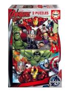 Educa 2X48 Avengers Toys Puzzles And Games Puzzles Classic Puzzles Mul...