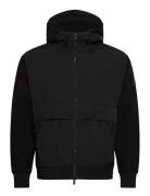 Ze__Hood Tops Sweatshirts & Hoodies Hoodies Black BOSS