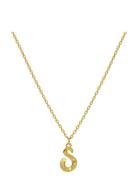Alphabet Accessories Jewellery Necklaces Dainty Necklaces Gold Maanest...