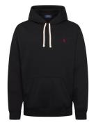 Lt Wt Athletic Flc-Lsl-Sws Tops Sweatshirts & Hoodies Hoodies Black Po...